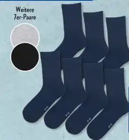 Aldi Süd Up2Fashion Herren-Socken 7 Paar Angebot