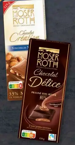 Aldi Süd Moser Roth Chocolat Création Angebot