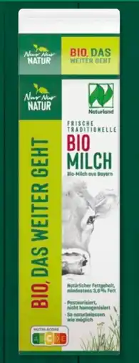 Aldi Süd Nur Natur Bio-Frischmilch Angebot