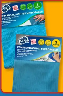 Aldi Süd Power Force Mikrofaser-Universaltücher Angebot