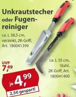 Sonderpreis Baumarkt Unkrautstecher oder Fugenreiniger Angebot