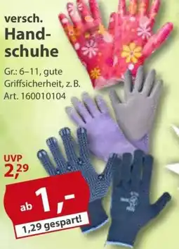 Sonderpreis Baumarkt versch. Handschuhe Angebot