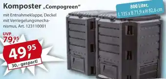 Sonderpreis Baumarkt Komposter „Compogreen" Angebot