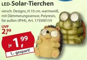 Sonderpreis Baumarkt LED-Solar-Tierchen Angebot