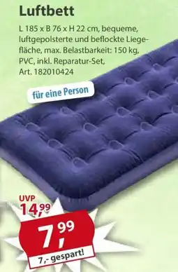 Sonderpreis Baumarkt Luftbett Angebot
