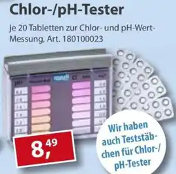 Sonderpreis Baumarkt Chlor-/pH-Tester Angebot