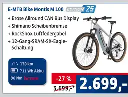 AUTO plus E-mtb bike montis m 100 Angebot