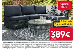 Rusta Loungeset split, 4-teilig Angebot