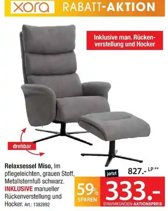 Zurbrüggen Xora relaxsessel miso Angebot