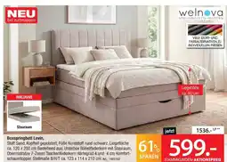 Zurbrüggen Welnova boxspringbett levin Angebot