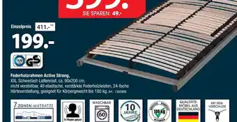 Zurbrüggen Federholzrahmen active strong Angebot