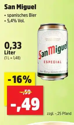 Thomas Philipps San miguel spanisches bier Angebot