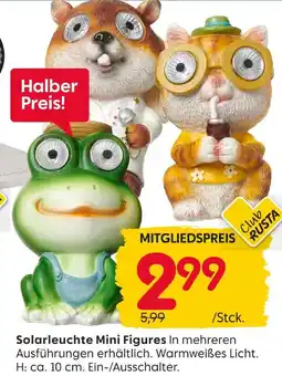Rusta Solarleuchte mini figures Angebot
