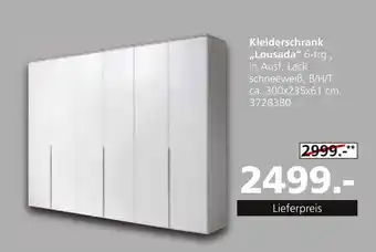 Segmüller Kleiderschrank lousada Angebot