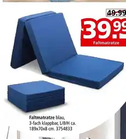 Segmüller Faltmatratze Angebot