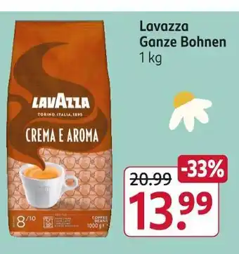 Rossmann Lavazza ganze bohnen Angebot