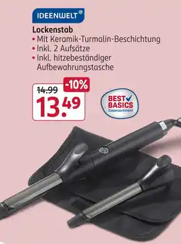 Rossmann Ideenwelt lockenstab Angebot