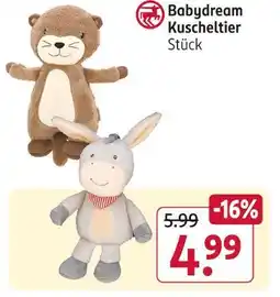 Rossmann Babydream kuscheltier Angebot
