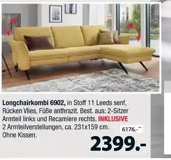 Zurbrüggen Longchairkombi 6902 Angebot