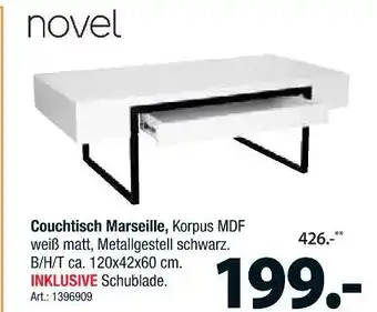 Zurbrüggen Novel couchtisch marseille Angebot