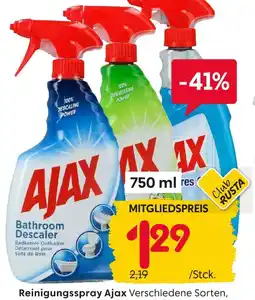 Rusta Ajax reinigungsspray Angebot