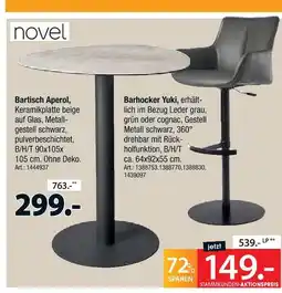 Zurbrüggen Novel bartisch aperol Angebot