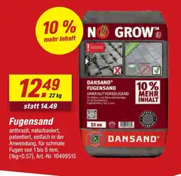 toom Baumarkt Dansand fugensand Angebot