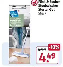 Rossmann Flink & sauber staubwischer starter-set Angebot