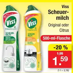Zimmermann Viss scheuermilch Angebot
