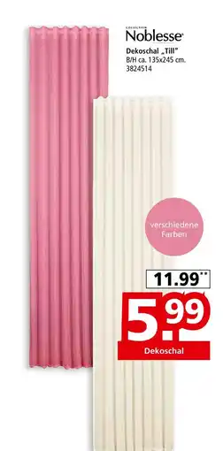 Segmüller Noblesse dekoschal 'till' Angebot