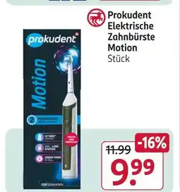 Rossmann Prokudent elektrische zahnbürste motion Angebot