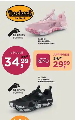 Reno Dockers by gerli barfußschuhe rosa Angebot