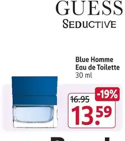 Rossmann Guess seductive blue homme eau de toilette Angebot
