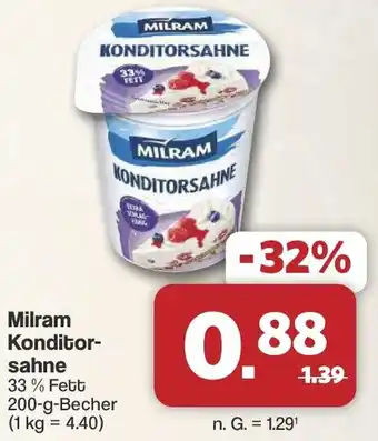 Famila Nord West Milram Konditorsahne Angebot