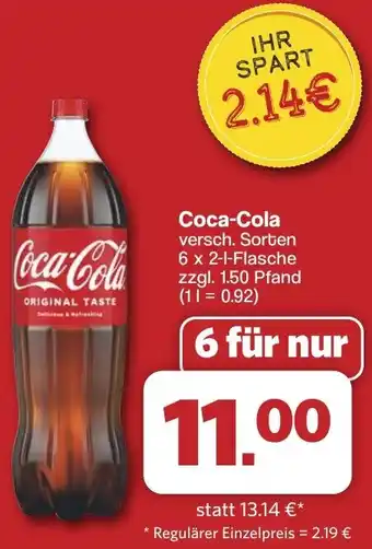 Famila Nord West Coca-Cola Angebot