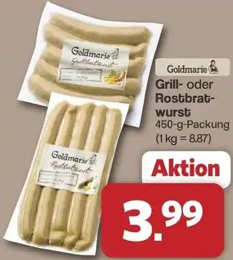 Famila Nord West Goldmarie Grill oder Rostbratwurst Angebot