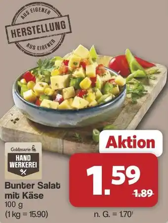 Famila Nord West Goldmarie Bunter Salat mit Käse Angebot
