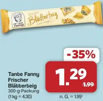 Famila Nord West Tante Fanny Frischer Blätterteig Angebot