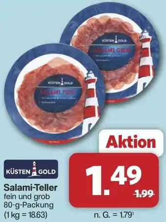 Famila Nord West KÜSTEN GOLD Salami-Teller Angebot