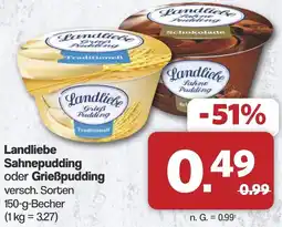 Famila Nord West Landliebe Sahnepudding oder Grießpudding Angebot