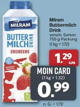 Famila Nord West Milram Buttermilch Drink Angebot