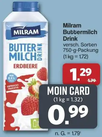 Famila Nord West Milram Buttermilch Drink Angebot
