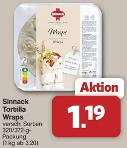 Famila Nord West Sinnack Tortilla Wraps Angebot