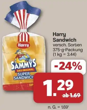 Famila Nord West Harry Sandwich Angebot