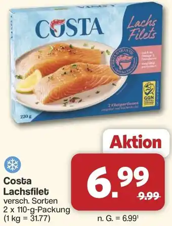 Famila Nord West Costa Lachsfilet Angebot
