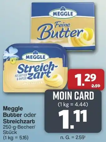 Famila Nord West Meggle Butter oder Streichzart Angebot