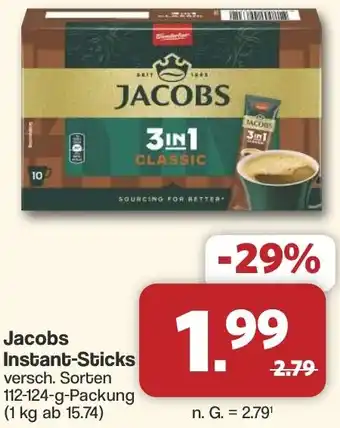 Famila Nord West Jacobs Instant-Sticks Angebot