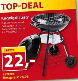 Sonderpreis Baumarkt Kugelgrill „BBQ" Angebot