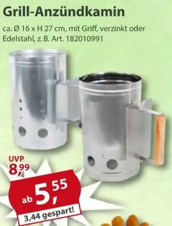 Sonderpreis Baumarkt Grill-Anzündkamin Angebot