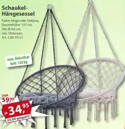 Sonderpreis Baumarkt Schaukel Hängesessel Angebot